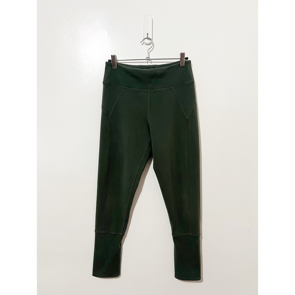 Free People Movement Olive Green Leggings Size Medium